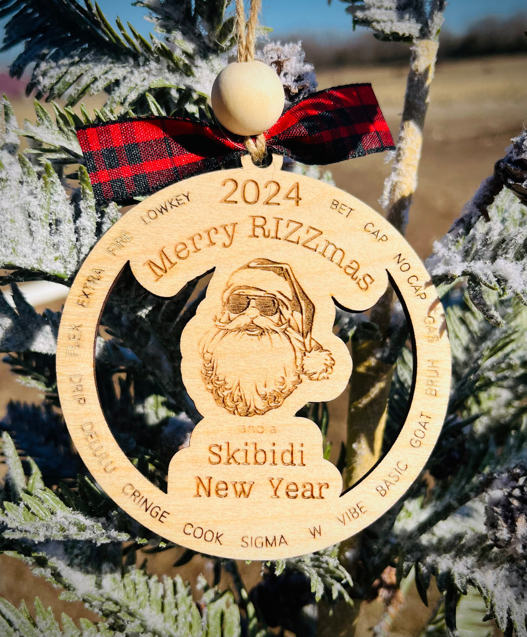 Merry Rizzmas Ornament