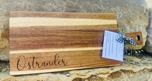 Custom Name Cutting Boards