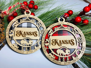 Kansas Ornaments