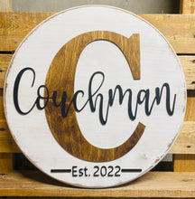 18" Personalized Sign