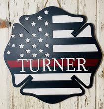 Firefighter/Police Door Hanger